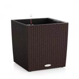 Кашпо с автополивом Lechuza Trend Cube 50х50 см мокко