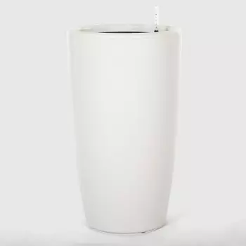 Кашпо с автополивом Greensun 35х35х61 см lq3561 слоновая кость