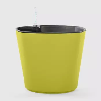 Кашпо с автополивом Greensun D18см oc1816-лайм