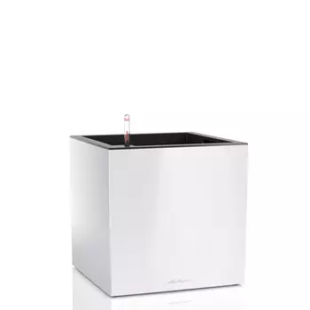 Кашпо с автополивом Lechuza canto premium 40x40см белое (13750)