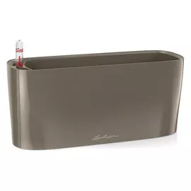Кашпо с автополивом Lechuza Delta 30X10 см серо-коричневое