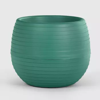 Кашпо Serinova Colorful 13х12,5 см зеленое