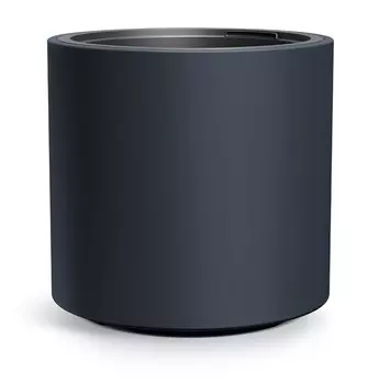 Кашпо Prosperplast Heos d47.h45см антрацит с вкладышем