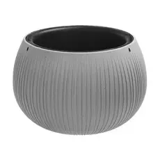 Кашпо подвесное Prosperplast Beton bowl 37см цемент