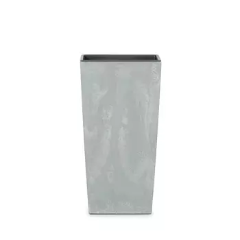 Кашпо Urbi square beton серое 40х40х75 см