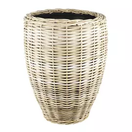 Напольное кашпо Van der leeden Drypot Vase серое 43х62 см