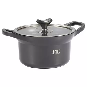 Кастрюля Gipfel Azul black 24x13.5см/4.5л