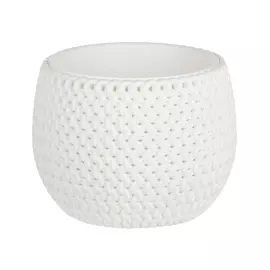 Кашпо Prosperplast splofy bowl 18х18х13см белое 1,4 л