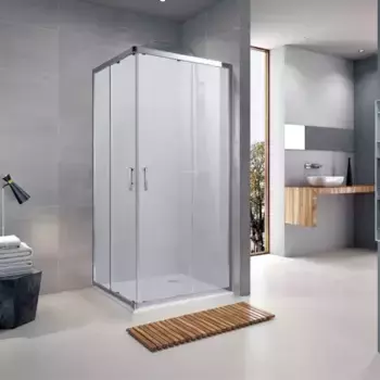 Душевое ограждение «Koller Pool» Grace 90/90 квадратный матовый/хром универсальный