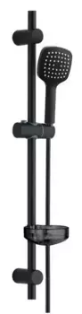 Душевой гарнитур «Orange» O-Shower OS704b чёрный матовый