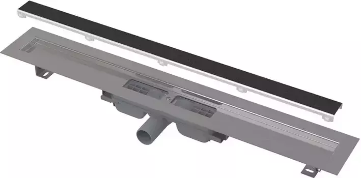 Душевой лоток «AlcaPlast» APZ115-750 Marble Low APZ115-750 боковой выпуск под плитку