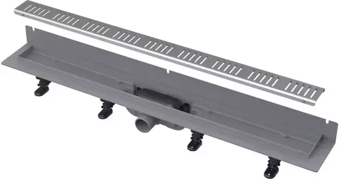 Душевой лоток «AlcaPlast» APZ30-850M боковой выпуск хром