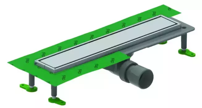 Душевой лоток «CTESI» Way Line BK4024030 боковой выпуск хром
