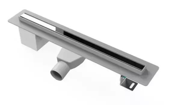 Душевой лоток «Paini» Slim Line 500 мм D50 CH500SL боковой выпуск хром глянец