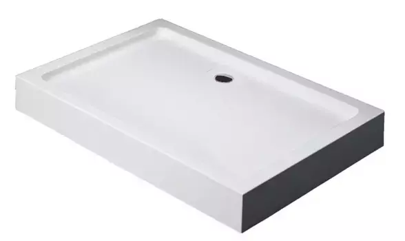 Душевой поддон «Black & White» RS-0912H 120/90 низкий акриловый прямоугольный