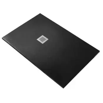 Душевой поддон «Starohome» Solid С0005798 120/90 низкий из литьевого мрамора прямоугольный Black Matt без сифона