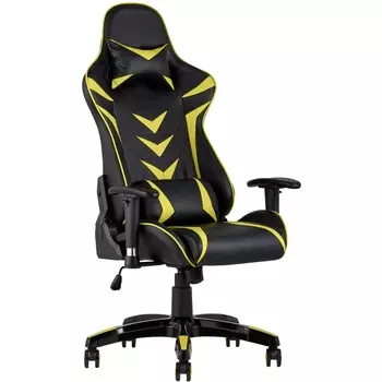 Кресло игровое TopChairs Corvette желтое (Stool Group)