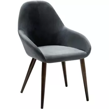 Кресло Kent Diag grey/т.орех R-Home арт.410119142h__Diaggrey_т.орех