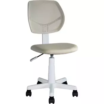 Кресло компьютерное детское ЛОЛО бежевый пластик белый Stool Group (арт.УТ000039090)