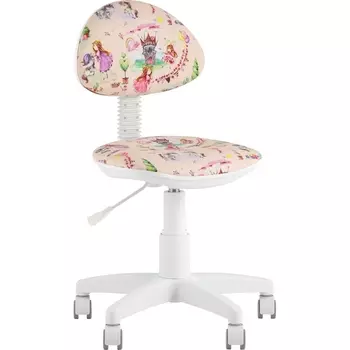 Кресло компьютерное детское УМКА Princesski пластик белый Stool Group (арт.УТ000038772)