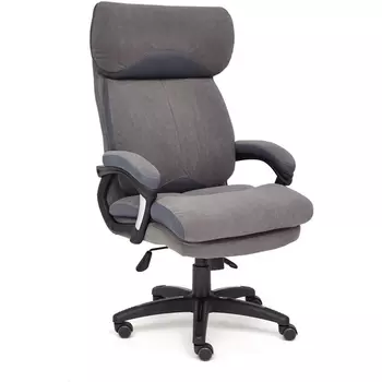 Кресло DUKE (Флок,Ткань /Серый) Tetchair