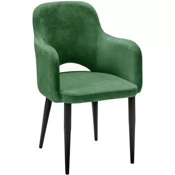 Кресло Ledger green grass/черный R-Home арт.410124164h_Green grass_черный