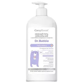 Нежный гель для купания Неболейка Dr.Bubble, 0+, 400мл, Compliment
