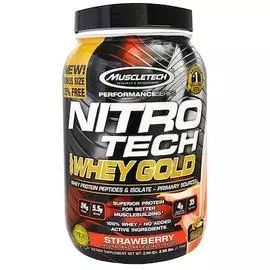 Nitro-Tech Performance, вкус клубника, 907 гр, MuscleTech