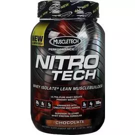 Nitro-Tech Performance, вкус шоколад, 907 гр, MuscleTech