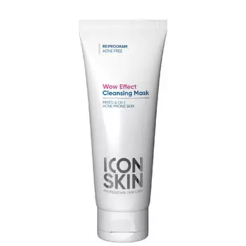 Очищающая маска для лица WOW EFFECT, 75 мл, Icon Skin