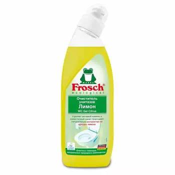 Очиститель унитазов Лимон, 0.75 л, Frosch