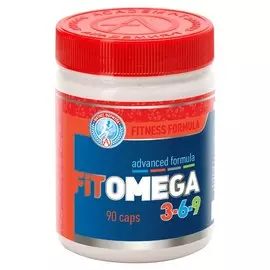Омега 3-6-9 FITNESS FORMULA, 90 капсул, Академия-Т