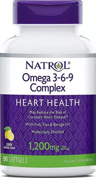 Омега 3-6-9 Комплекс, 90 капсул, Natrol
