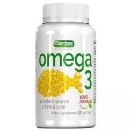 Omega 3, 90 капсул, Quamtrax