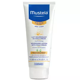 Молочко для тела питательное с кольд-кремом, 200 мл, MUSTELA