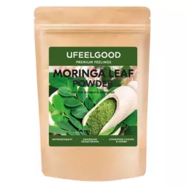 Моринга листья молотые, 100 г, UFEELGOOD
