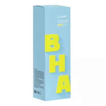 Мягкий отшелушивающий гель для умывания с BHA-кислотами, для жирной и комбинированной кожи, 150 мл, L.Sanic