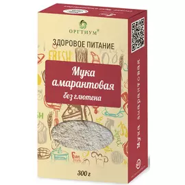 Мука экологическая амарантовая, 300 г, Оргтиум