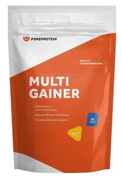 Мультикомпонентный гейнер, вкус «Банан», 1 кг, Pure Protein