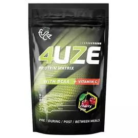 Мультикомпонентный протеин Фьюз 47% + BCAA , вкус «Вишневый пирог», 750 г, Fuze