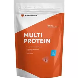 Мультикомпонентный протеин «Сливочная карамель», 1 кг, PureProtein