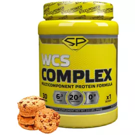 Мультикомпонентный протеин WCS COMPLEX, 900 гр, вкус «Молочное печенье», STEELPOWER