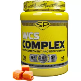 Мультикомпонентный протеин WCS COMPLEX, 900 гр, вкус «Сливочная карамель», STEELPOWER