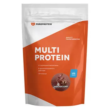 Мультикомпонентный протеин, вкус «Мокаччино», 3 кг, Pure Protein, годен до 04.2025