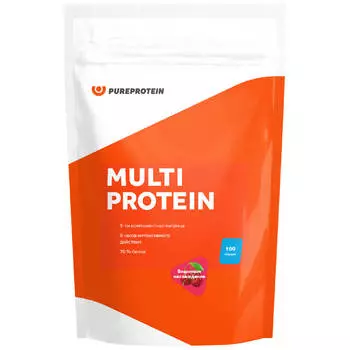 Мультикомпонентный протеин, вкус «Вишневое наслаждение», 3000г, PureProtein, годен до 26.04.2025