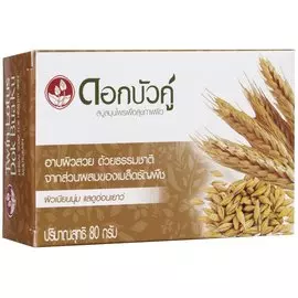 Мыло с травами, обогащенное мультизерновыми экстрактами, 80 г, Twin Lotus