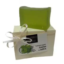 Мыло туалетное «Лайм и мята», 75 гр, Mi&amp;Ko