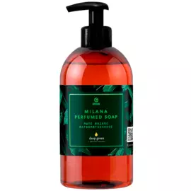 Мыло жидкое парфюмированное Milana Green Deep, 300 мл, Grass