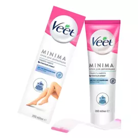 MINIMA Крем для депиляции для чувствительной кожи, 200 мл, VEET