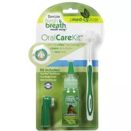 Набор для ухода за зубами для собак «Свежее дыхание», Tropiclean